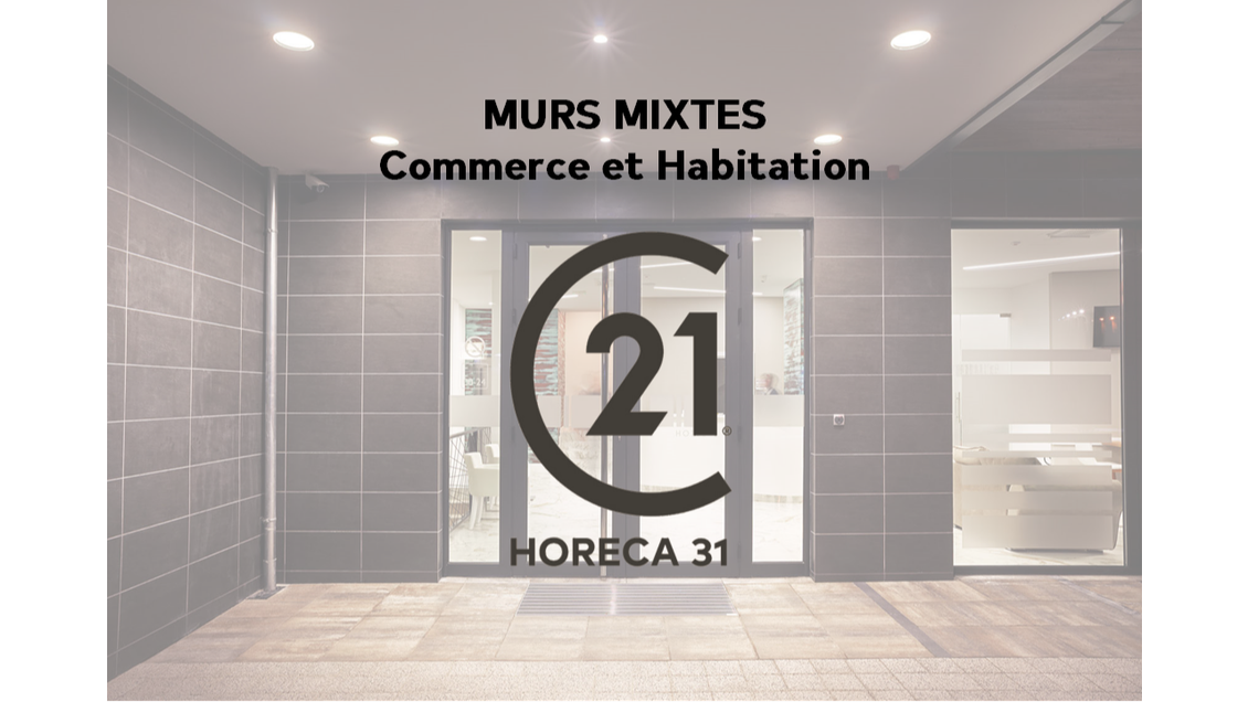 A vendre murs commerciaux mixtes 184m² à Toulouse