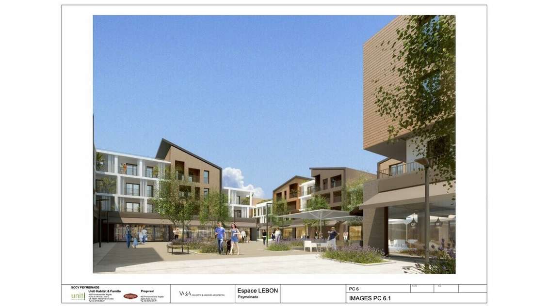 Vente murs neufs 67m² VEFA à Peymeinade