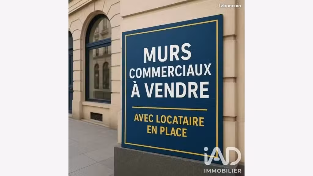 Vente murs commerciaux loués à Coulommiers centre
