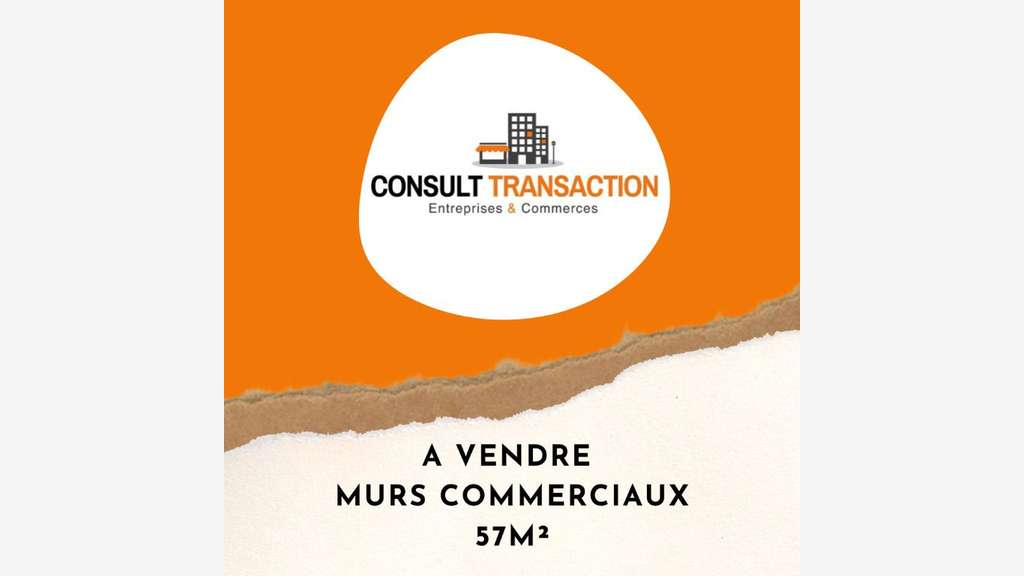 Vente murs commerciaux 57m² à Saint-Nazaire centre
