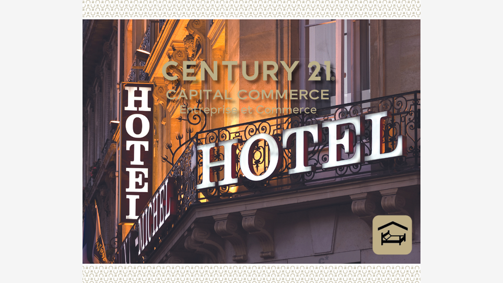 Vente murs commerciaux hôtel bureau sur Blois