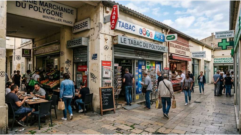 Vente murs commerciaux tabac presse à Montpellier