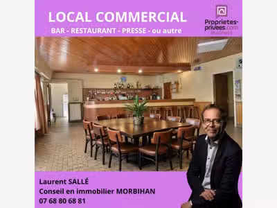 Vente murs commerciaux centre-bourg de Pluherlin