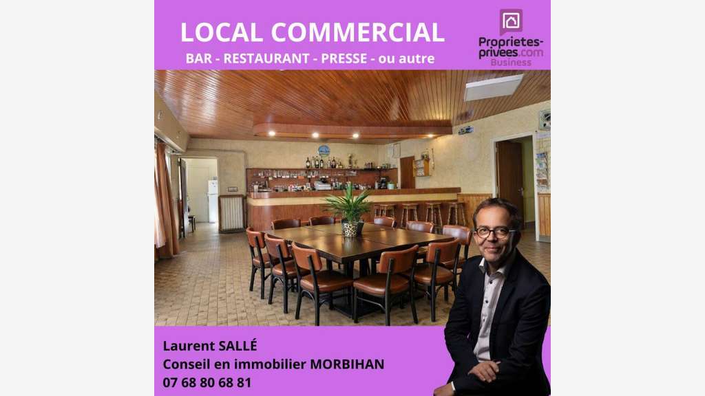 Vente murs commerciaux centre-bourg de Pluherlin