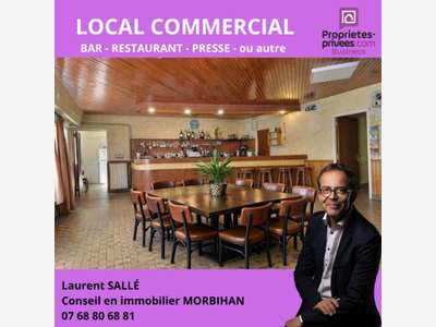 Vente murs commerciaux centre-bourg de Pluherlin