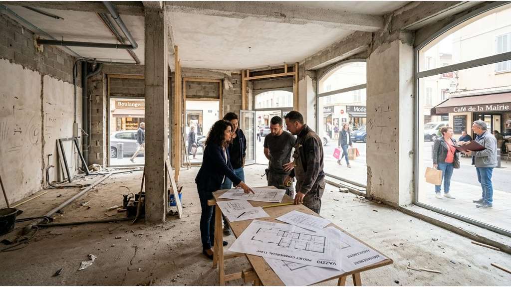 Vente local livré brut 114m² à Ajaccio Vazzio