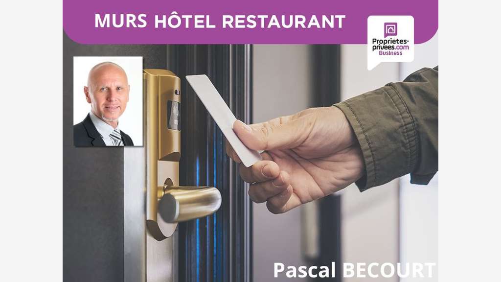 AV murs d'hôtel restaurant 1200m² proche d'Avignon