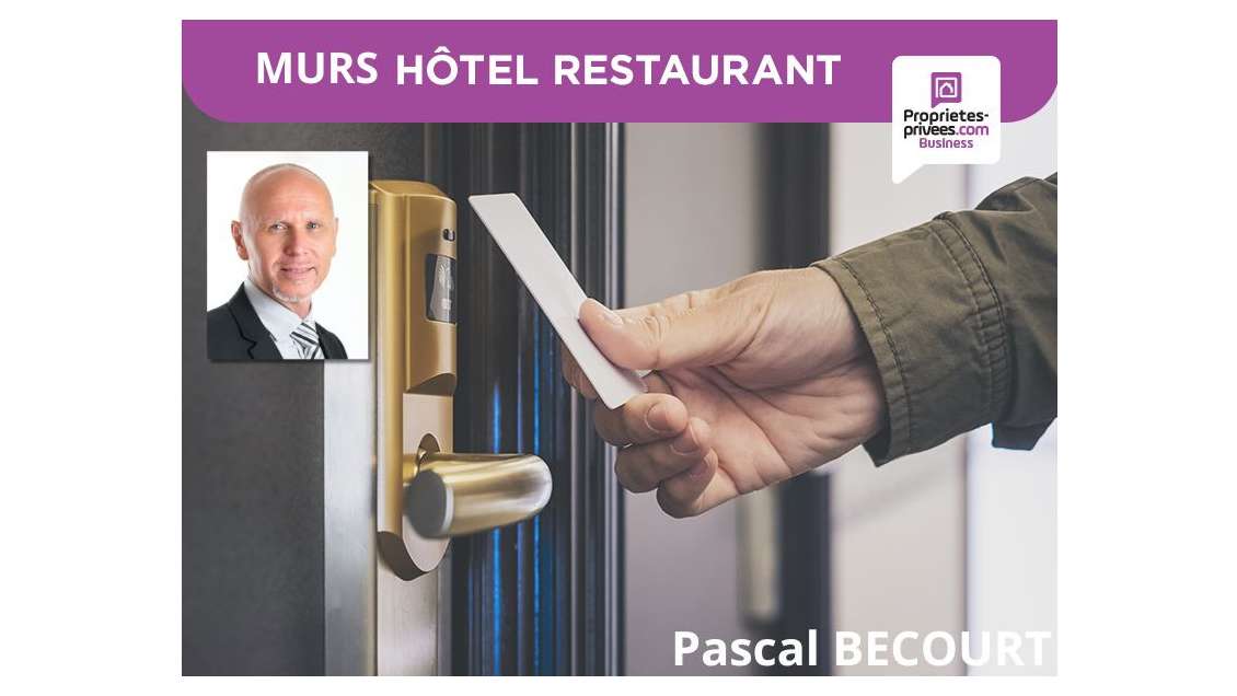 AV murs d'hôtel restaurant 1200m² proche d'Avignon