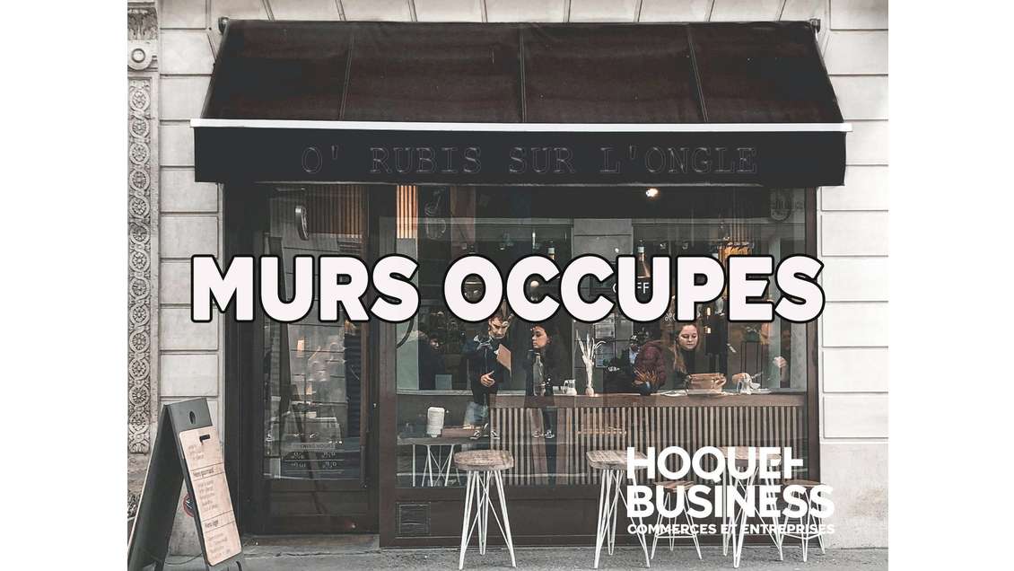 Vente murs occupés avec extraction à Clichy