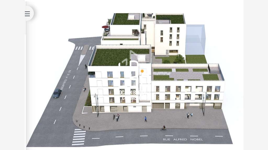 A vendre local commercial de 79,90m² à Nantes Est