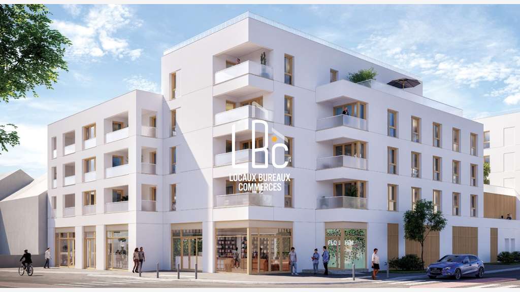 A vendre local commercial de 79,90m² à Nantes Est