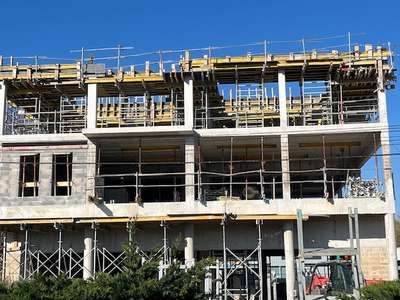 Parcelle batiment en construction