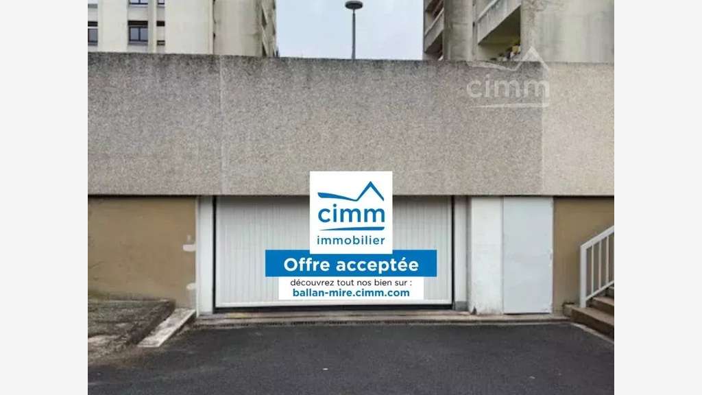 Vente garage box centre ville Joué-Les-Tours