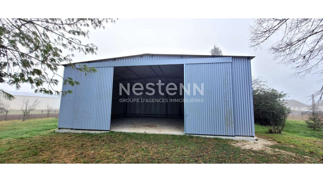 Vente hangar de stockage 120m² à Villerbon