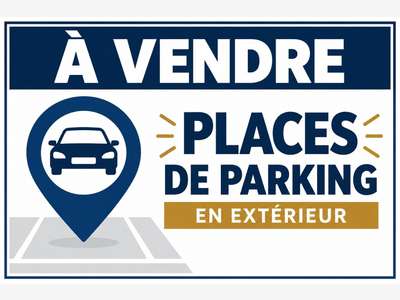 AV 4 places de stationnement à l'entrée d'Arbonne