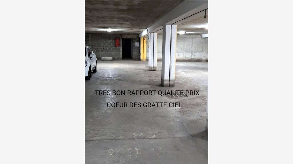 Vente Parking en sous sol Villeurbanne Gratte Ciel
