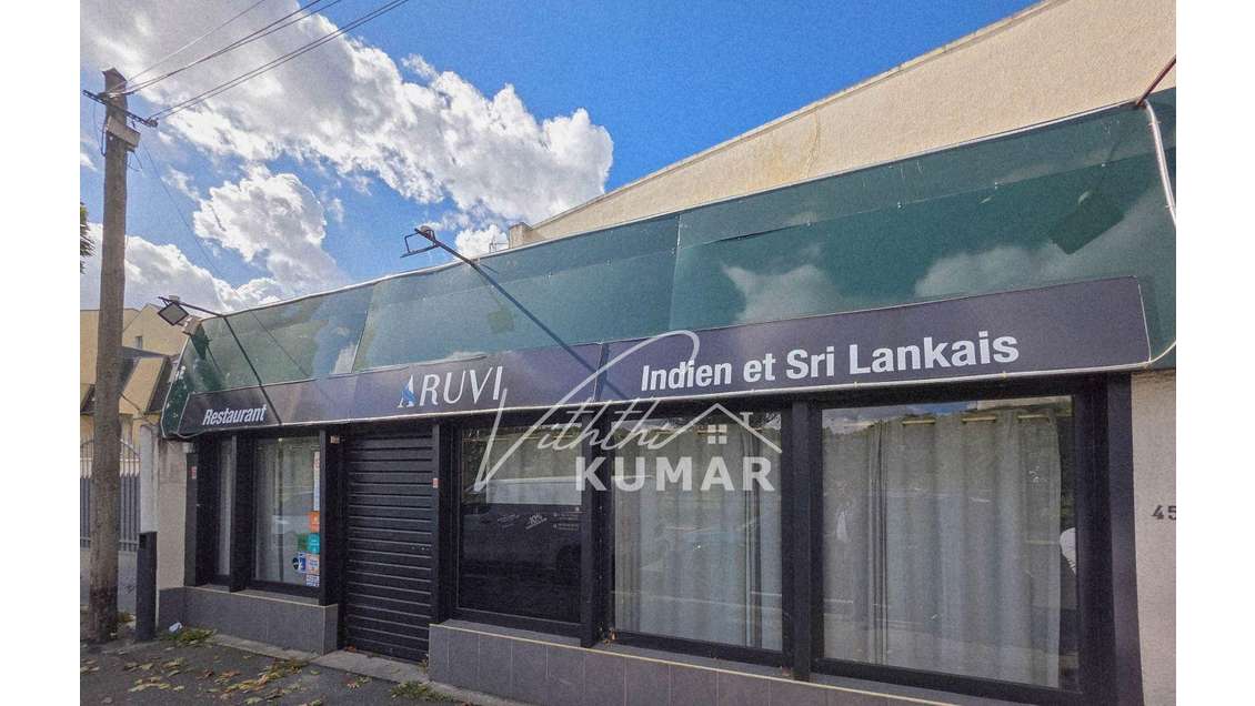 Cède bail restaurant + appart 110m² à Créteil