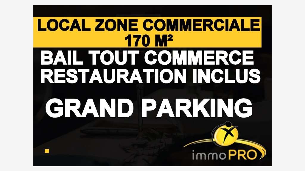 Vente local de 172m² emplacement N°1 à Mions