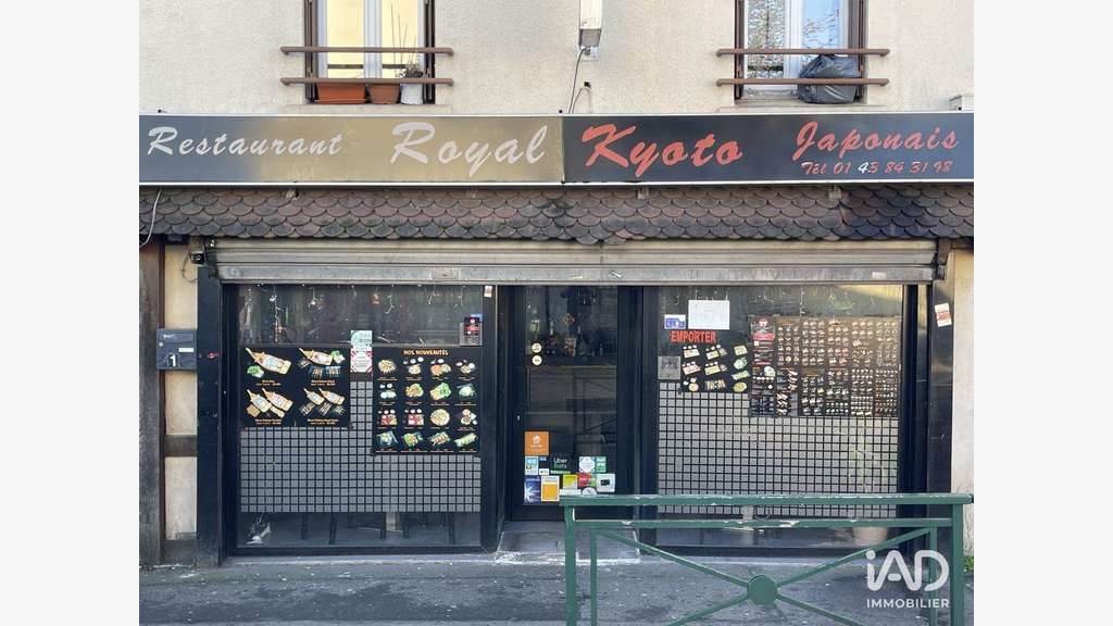 Cède bail restaurant en centre ville de Sevran