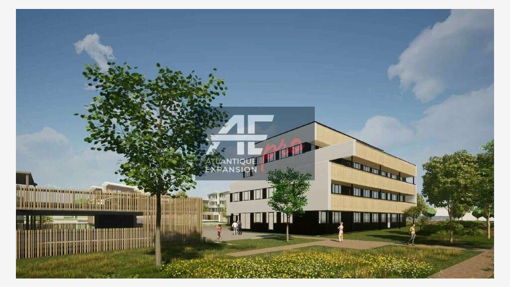 Vente bureaux 1772m² en VEFA à Saint-Nazaire