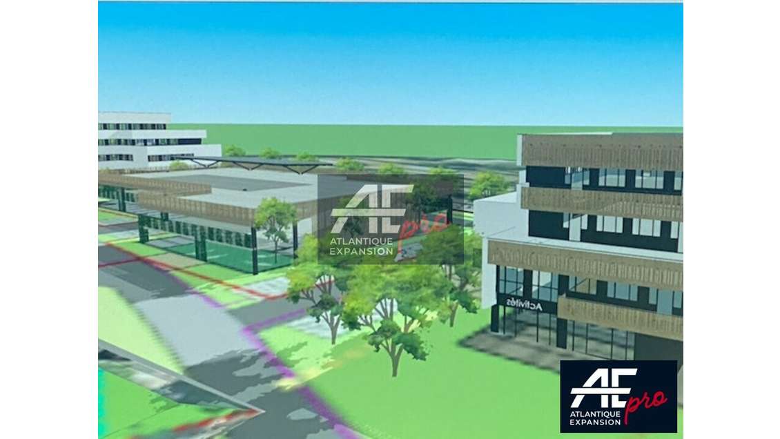Vente bureaux 1772m² en VEFA à Saint-Nazaire