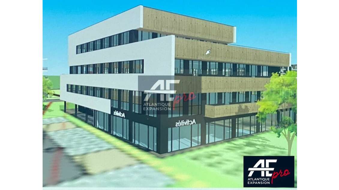 Vente bureaux 1772m² en VEFA à Saint-Nazaire