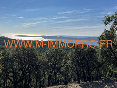 Vente terrain 38 hectares vue mer à Sainte Maxime