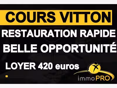 Vente local restauration rapide 38m² à Lyon 69006