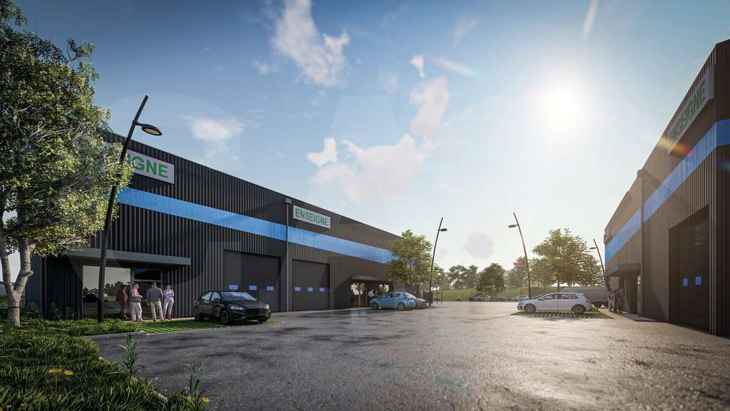 Vente bâtiments d'activités 1139m² secteur Locminé