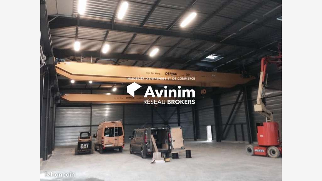 Cède terrain à bâtir 6500m² + local pro 6500m² Ain