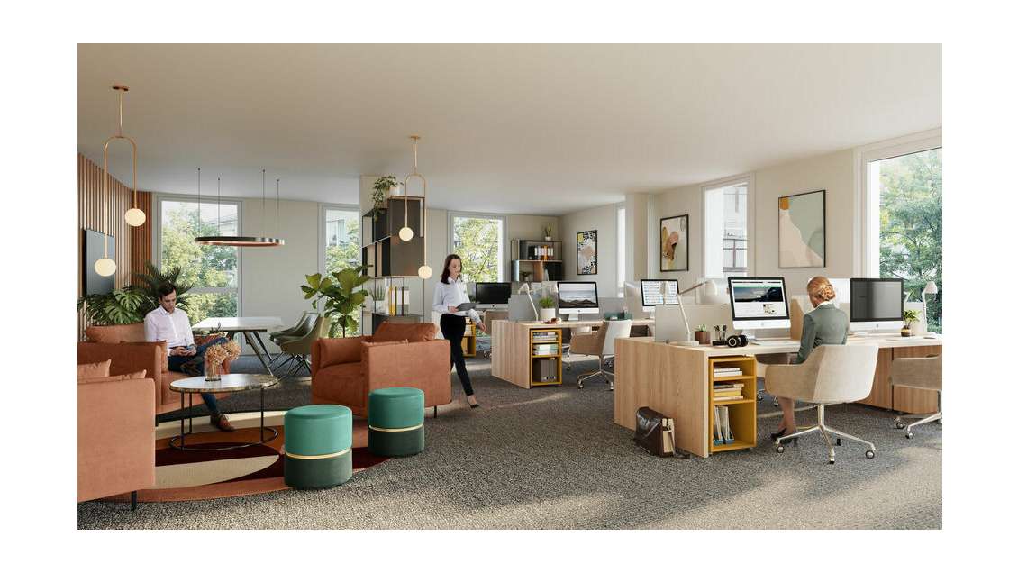 Vente bureaux de 65m² au 1er étage à Muret