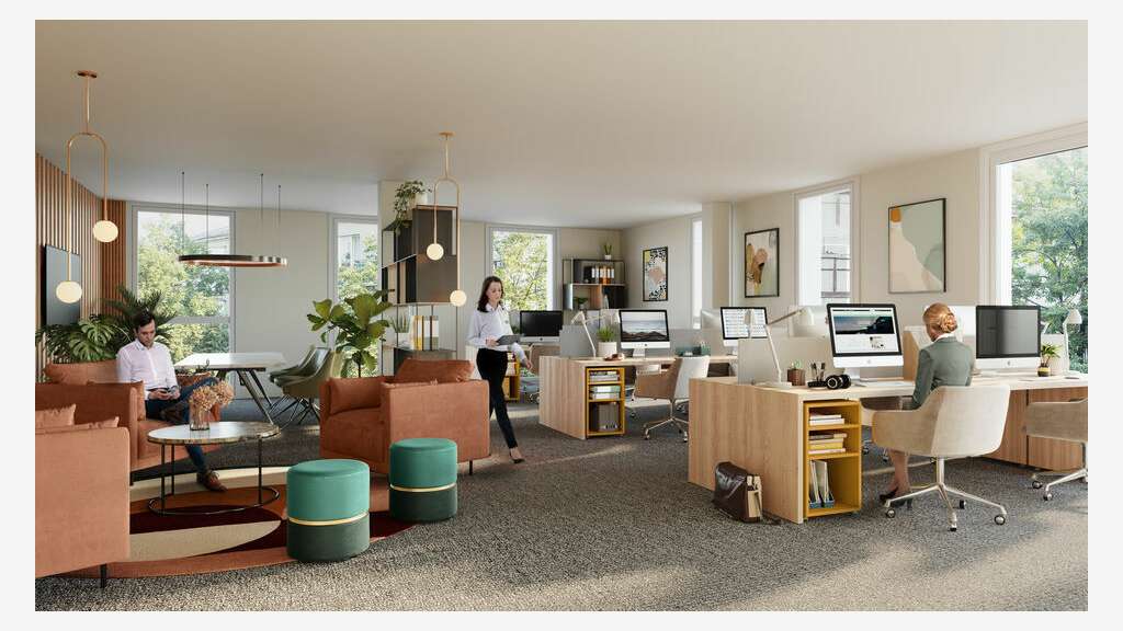 Vente bureaux de 75m² au 1er étage à Muret