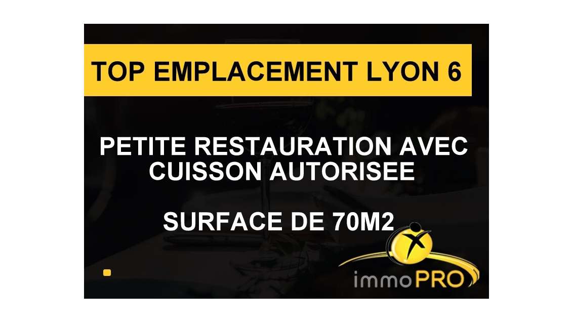 Vente local sur superbe emplacement à Lyon 69006