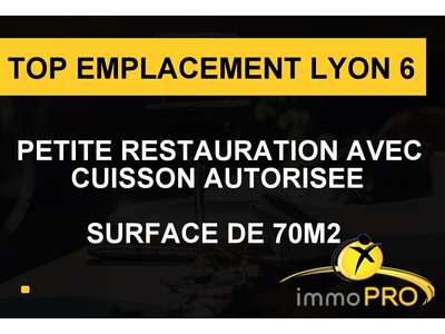 Vente Locaux commerciaux - Boutiques à Lyon 6e