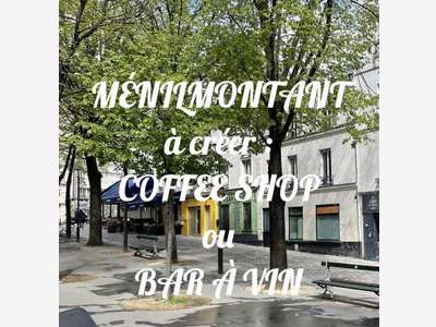 Cession DAB local Ménilmontant - Rue Boyer 75020
