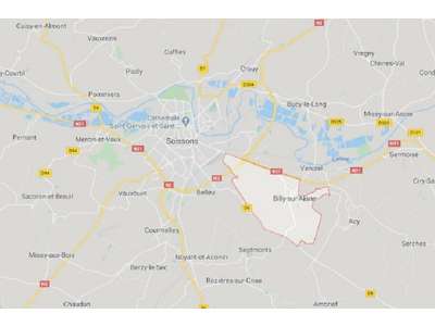 Vente Terrains industriels et agricoles à Billy-sur-Aisne