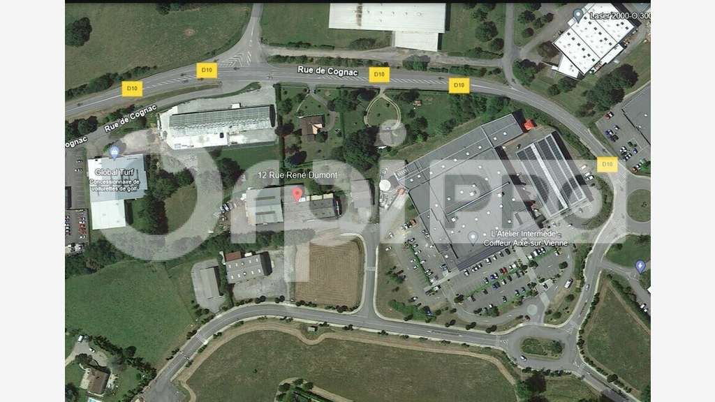 AV terrain 2910m² proche centre d'Aixe-sur-Vienne