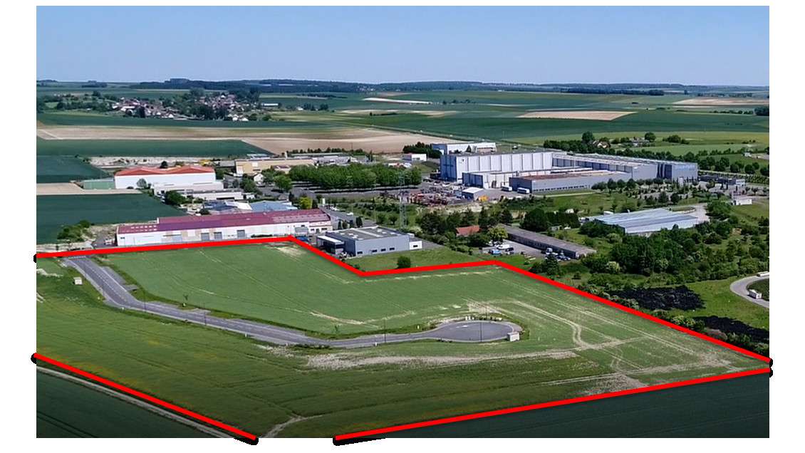 Terrains industriels 4.5ha à vendre à Albert