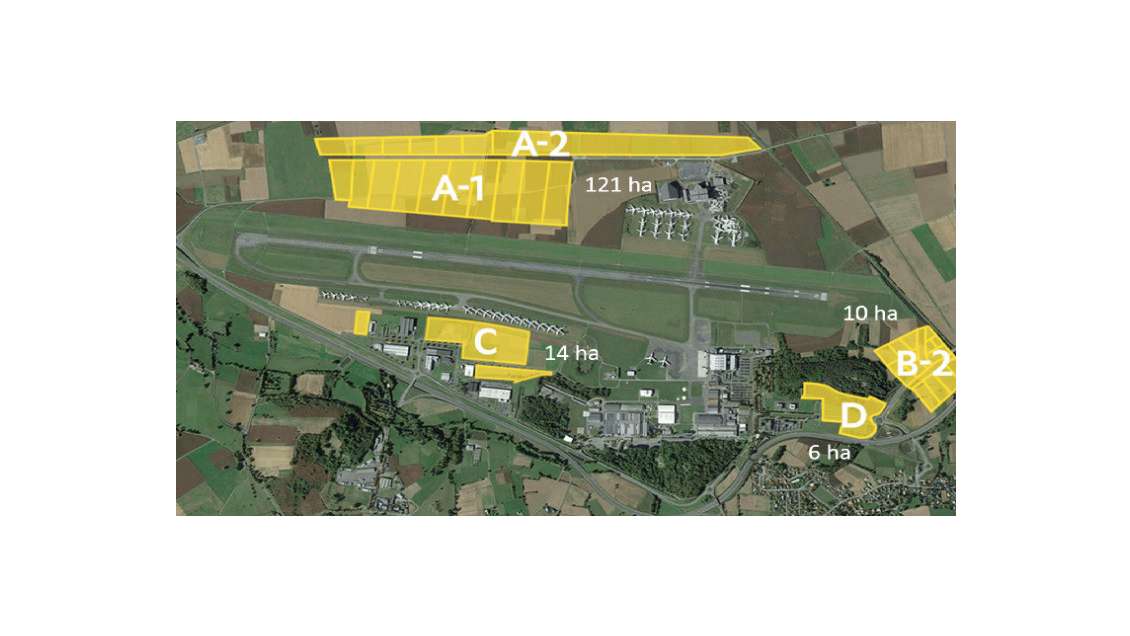 Vente terrain industriel à Tarbes Parc OZE Pyrénia