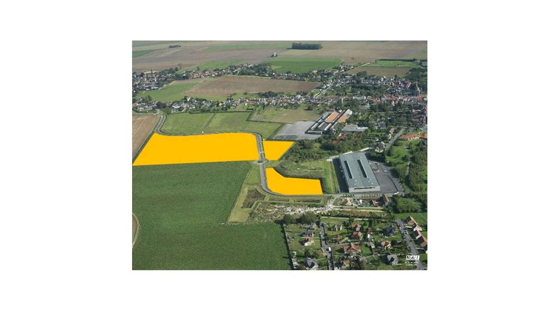 Terrains industriels à vendre au Sud de Cambrai 