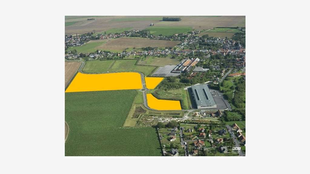 Terrains industriels à vendre au Sud de Cambrai 