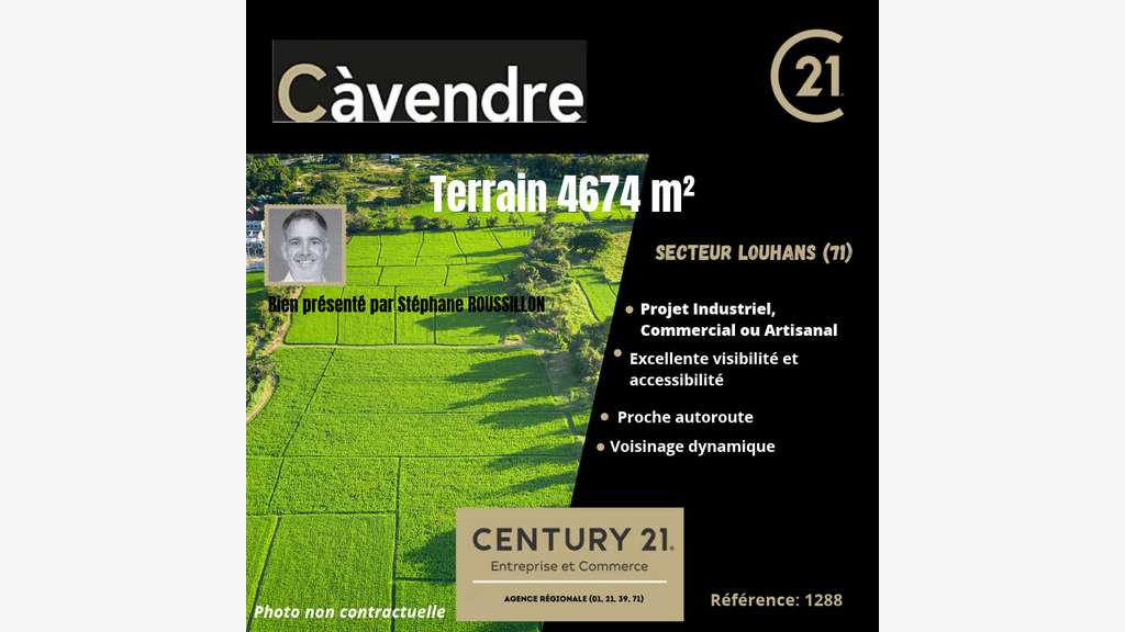 Terrain proche Louhans 4674 m2