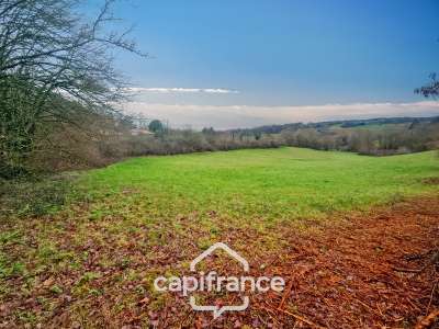 Prairie, terrain de 2.3 hectares avec source