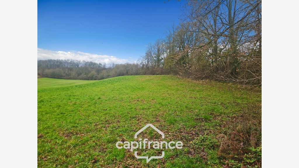 Prairie, terrain de 2.3 hectares avec source