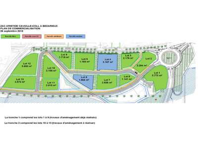 Vente Terrains industriels et agricoles à Bédarieux