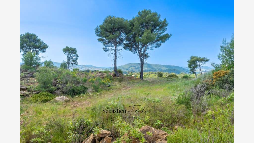 Vente terrain agricole vue panoramique au Beausset