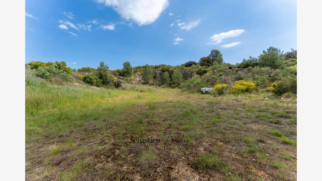 Vente terrain agricole vue panoramique au Beausset