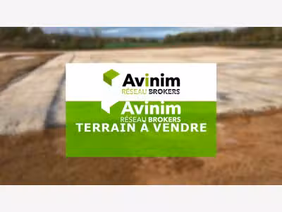 Terrain 8100 m2 - Zone d'activités économiques U