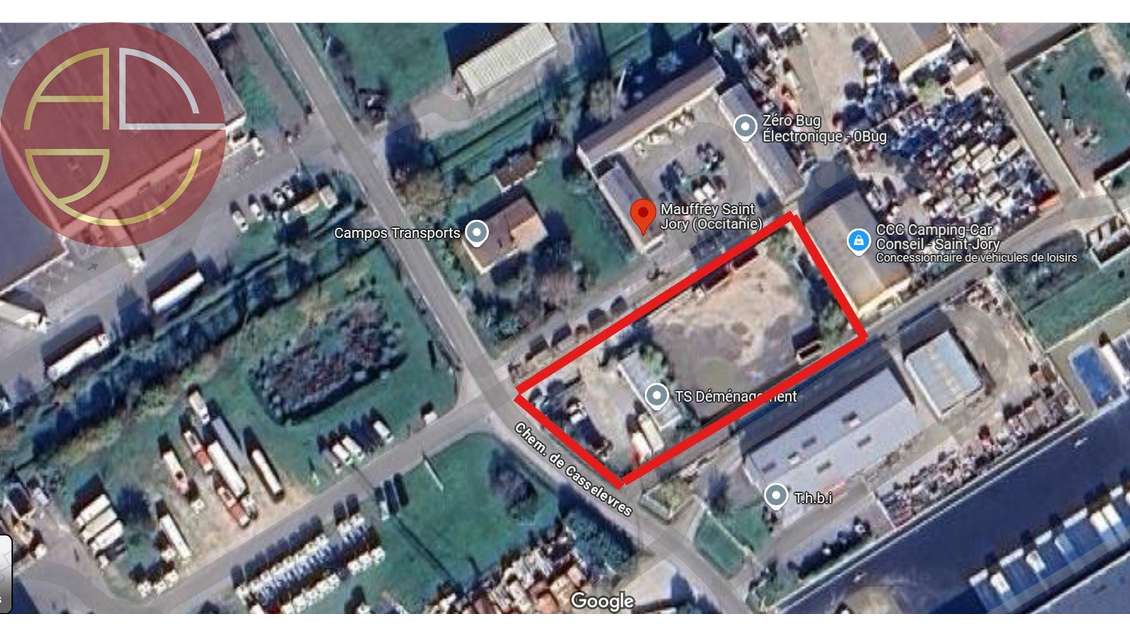 A vendre terrain 1500m² à Bonrepos-sur-Aussonnelle