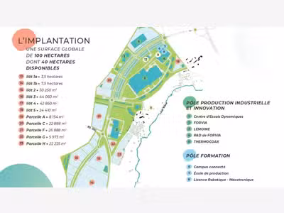 AV terrain industriel 8154m² Normand'Innov 